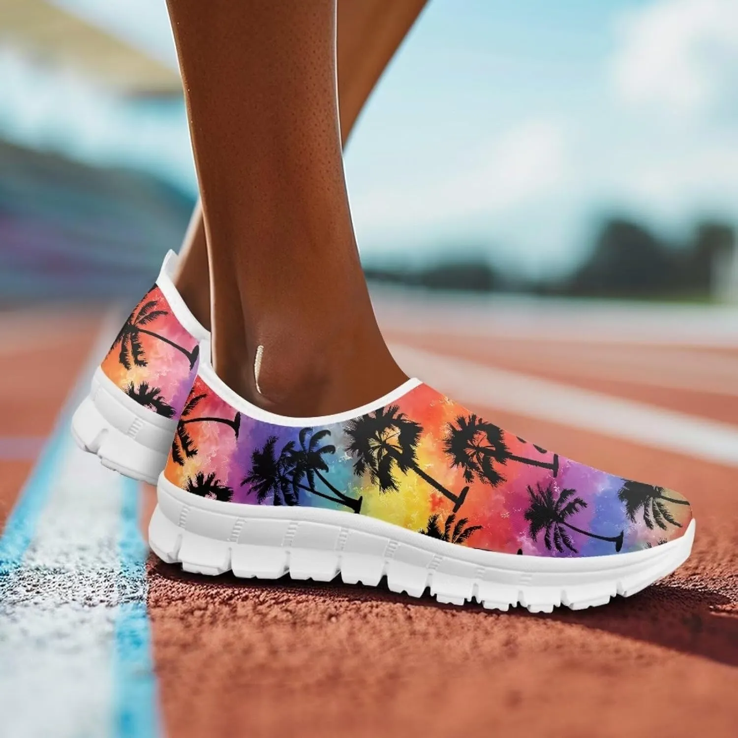 Women's Slip-on Low Top Casual Loafers Comfortable Travel Walking Shoes Non Slip Sports Running Sneakers US 5.5-11.5