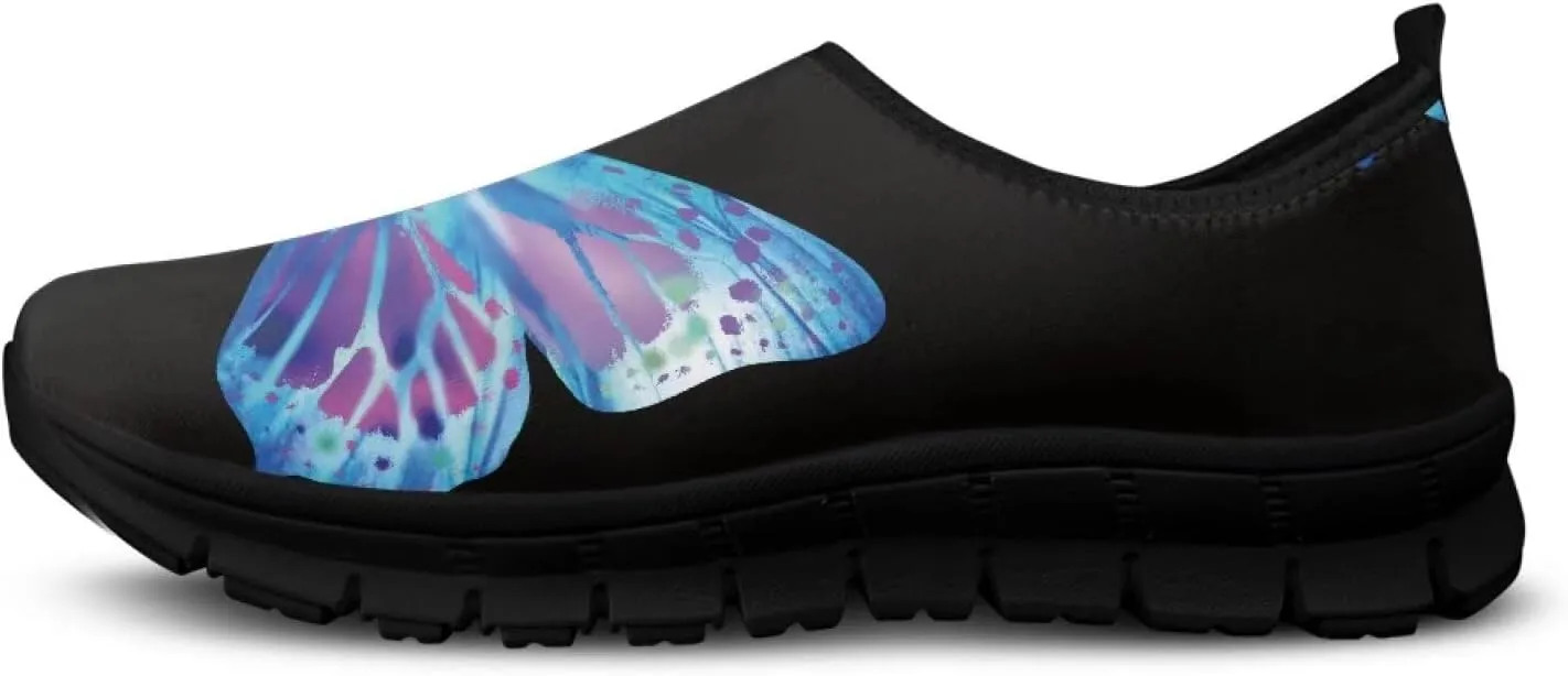 Women's Sneaker Casual Low Top Hiking Sneaker Outdoor Lightweight Breathable Slip On Soft Holiday Shoes for Womens