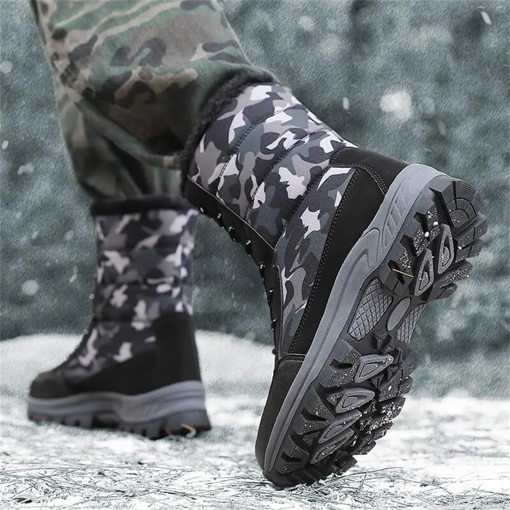 Women's Snow Boots Anti-Slip Outdoor Shoes Winter Snow Boots Warm Fur Lined Comfortable Shoes for Women