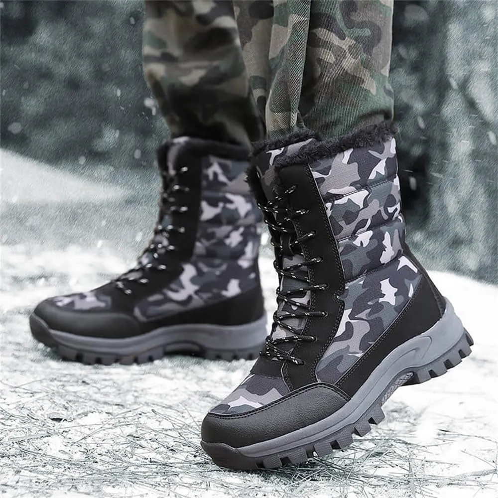 Women's Snow Boots Anti-Slip Outdoor Shoes Winter Snow Boots Warm Fur Lined Comfortable Shoes for Women