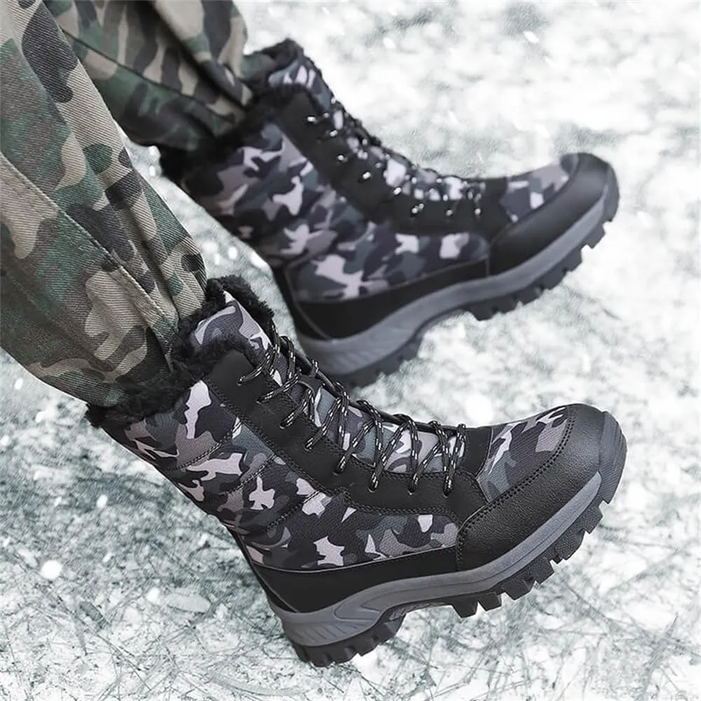 Women's Snow Boots Anti-Slip Outdoor Shoes Winter Snow Boots Warm Fur Lined Comfortable Shoes for Women