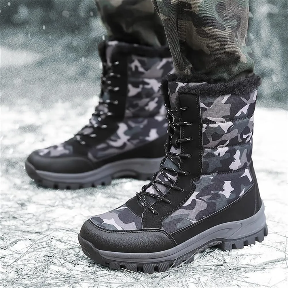 Women's Snow Boots Anti-Slip Outdoor Shoes Winter Snow Boots Warm Fur Lined Comfortable Shoes for Women
