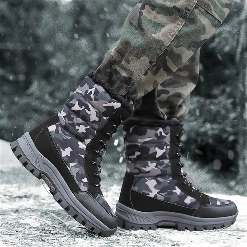 Women's Snow Boots Anti-Slip Outdoor Shoes Winter Snow Boots Warm Fur Lined Comfortable Shoes for Women