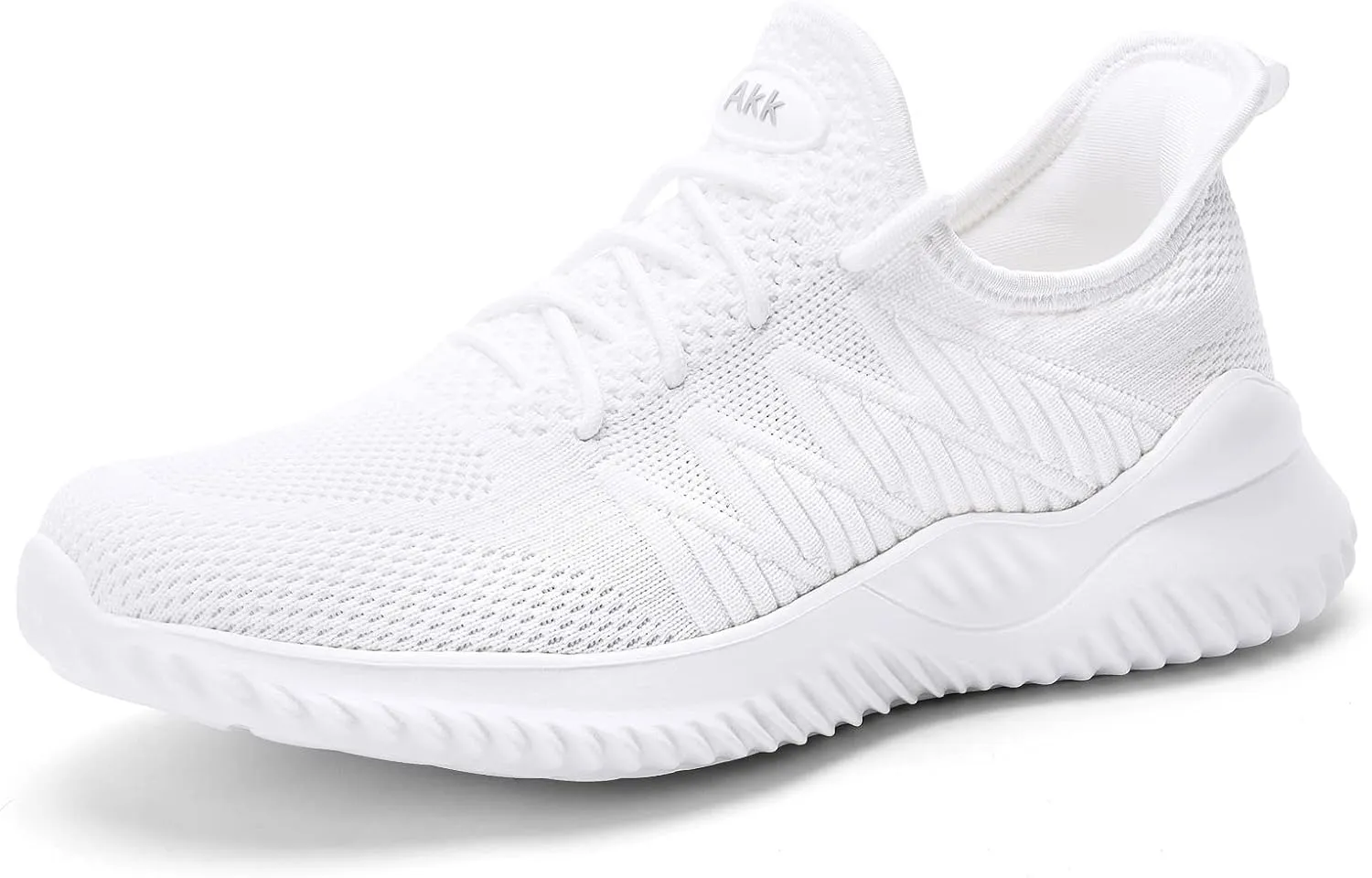 Womens Walking Tennis Shoes - Slip On Memory Foam Lightweight Casual Sneakers for Gym Travel Work