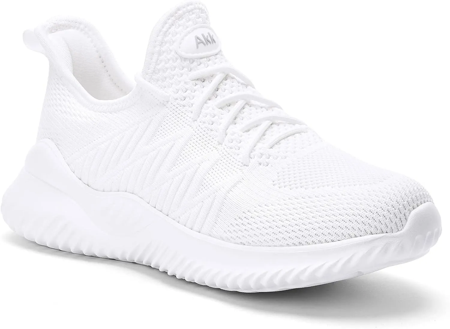 Womens Walking Tennis Shoes - Slip On Memory Foam Lightweight Casual Sneakers for Gym Travel Work