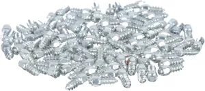 Zerodeko 100Pcs Screw Tire Studs for Enhanced Traction Snow and Ice Durable Spikes for Cars Bikes and Motorcycles Easy Installation Winter Wheel Studs